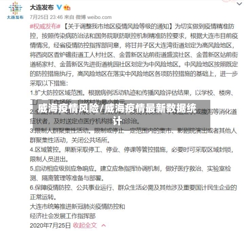 威海疫情风险/威海疫情最新数据统计
