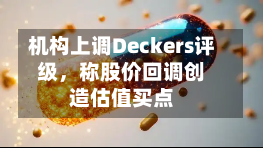 机构上调Deckers评级，称股价回调创造估值买点