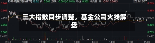 三大指数同步调整，基金公司火线解盘-第2张图片
