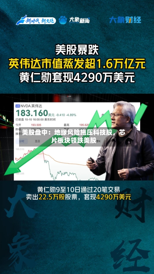 美股盘中：地缘风险施压科技股，芯片板块领跌美股-第3张图片