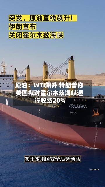 原油：WTI飙升 特朗普称美国拟对霍尔木兹海峡通行收费20%