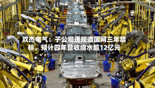 双杰电气：子公司违规遭国网三年禁标，预计四年营收缩水超12亿元-第3张图片