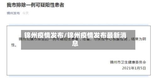 锦州疫情发布/锦州疫情发布最新消息-第2张图片