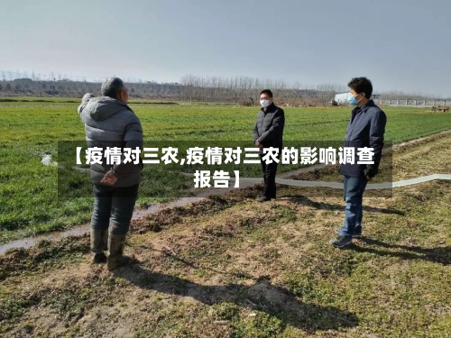 【疫情对三农,疫情对三农的影响调查报告】-第3张图片