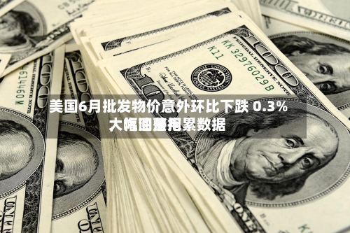 美国6月批发物价意外环比下跌 0.3%	，汽油费用大幅回落拖累数据-第3张图片