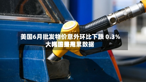 美国6月批发物价意外环比下跌 0.3%，汽油费用大幅回落拖累数据-第2张图片