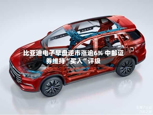 比亚迪电子早盘逆市涨逾6% 中邮证券维持“买入”评级