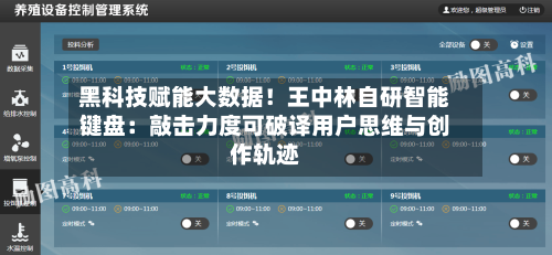 黑科技赋能大数据！王中林自研智能键盘：敲击力度可破译用户思维与创作轨迹