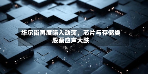 华尔街再度陷入动荡，芯片与存储类股票应声大跌