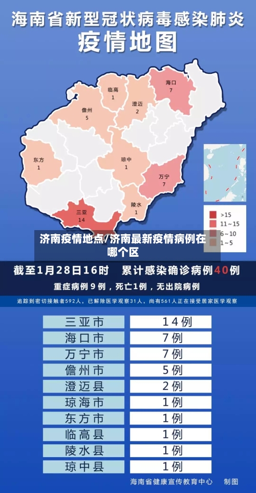 济南疫情地点/济南最新疫情病例在哪个区