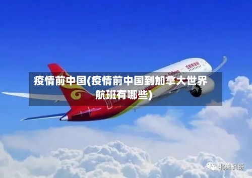 疫情前中国(疫情前中国到加拿大世界航班有哪些)