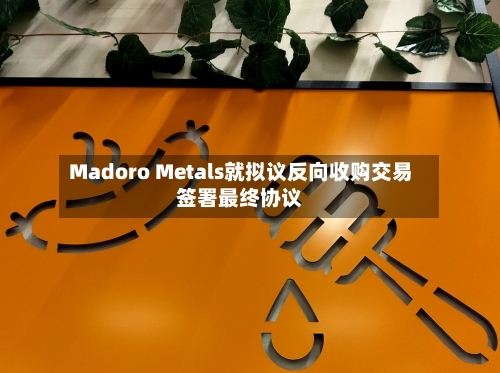 Madoro Metals就拟议反向收购交易签署最终协议