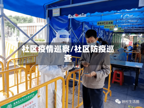 社区疫情巡察/社区防疫巡查-第2张图片