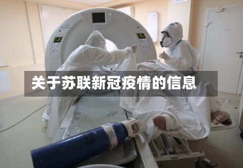 关于苏联新冠疫情的信息