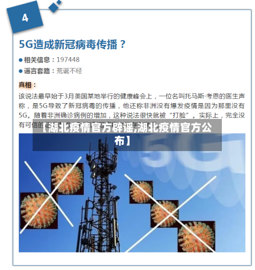 【湖北疫情官方辟谣,湖北疫情官方公布】