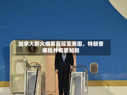 加拿大野火烟雾蔓延至美国	，特朗普痛批并称要加税-第3张图片