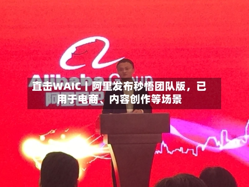 直击WAIC丨阿里发布秒悟团队版，已用于电商、内容创作等场景