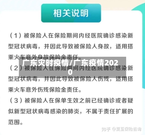 广东灾时疫情/广东疫情2020