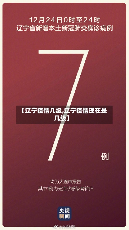 【辽宁疫情几级,辽宁疫情现在是几级】
