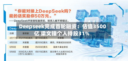 Deepseek完成首轮融资：估值3500亿 梁文锋个人持股31%-第2张图片