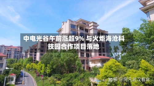 中电光谷午前涨超9% 与火炬海沧科技园合作项目落地-第3张图片