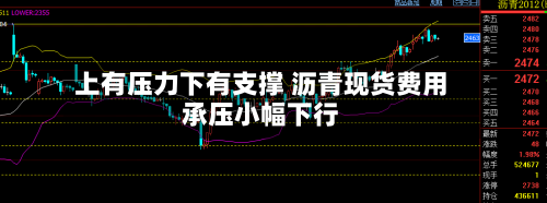 上有压力下有支撑 沥青现货费用
承压小幅下行-第2张图片