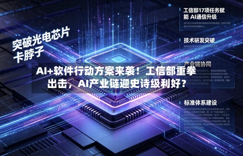 AI+软件行动方案来袭！工信部重拳出击，AI产业链迎史诗级利好？-第3张图片