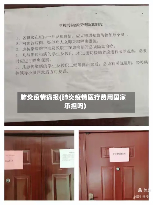 肺炎疫情痛报(肺炎疫情医疗费用国家承担吗)-第3张图片
