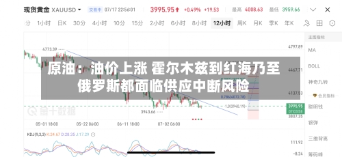 原油：油价上涨 霍尔木兹到红海乃至俄罗斯都面临供应中断风险