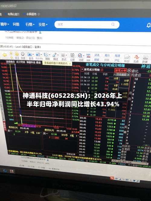 神通科技(605228.SH)：2026年上半年归母净利润同比增长43.94%