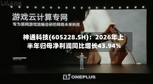 神通科技(605228.SH):2026年上半年归母净利润同比增长43.94%-第2张图片