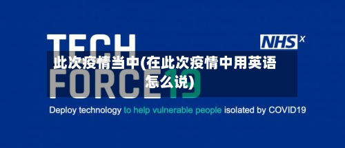 此次疫情当中(在此次疫情中用英语怎么说)-第3张图片