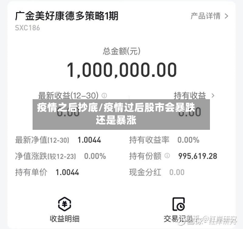 疫情之后抄底/疫情过后股市会暴跌还是暴涨-第2张图片