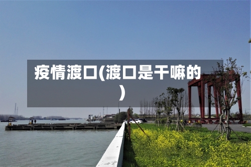 疫情渡口(渡口是干嘛的)-第2张图片