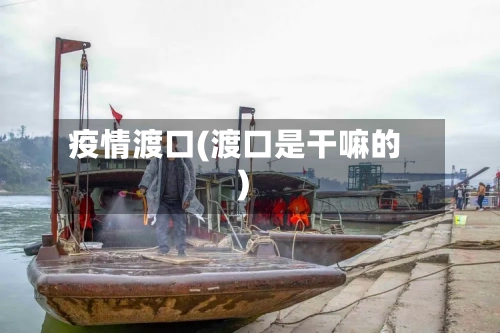 疫情渡口(渡口是干嘛的)-第3张图片