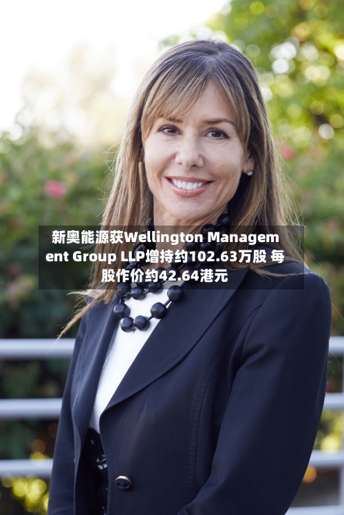 新奥能源获Wellington Management Group LLP增持约102.63万股 每股作价约42.64港元