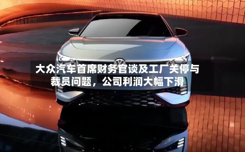 大众汽车首席财务官谈及工厂关停与裁员问题，公司利润大幅下滑-第2张图片