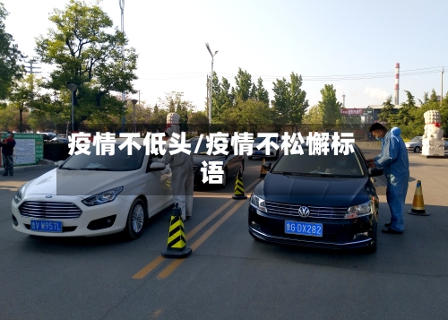 疫情不低头/疫情不松懈标语-第2张图片