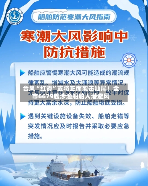 台风“红霞	”或将正面袭击汕尾！全市6679艘涉渔船舶入港避风-第2张图片