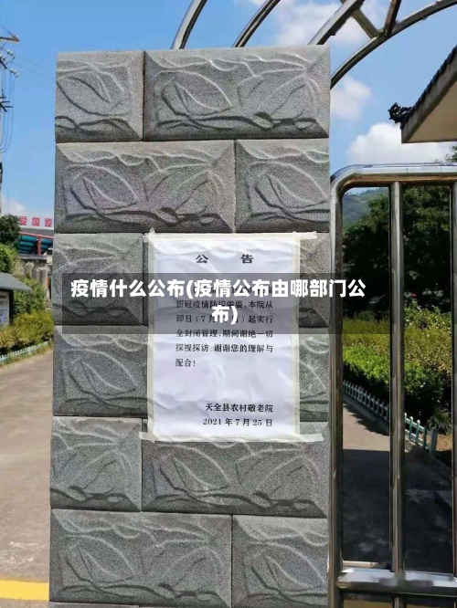 疫情什么公布(疫情公布由哪部门公布)