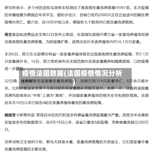 疫情法国数据(法国疫情情况分析)-第2张图片