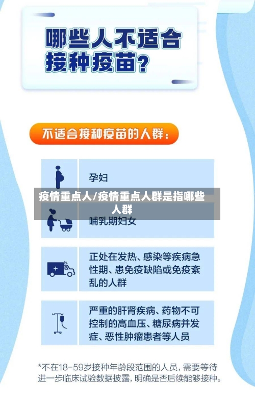 疫情重点人/疫情重点人群是指哪些人群