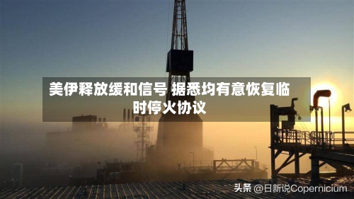 美伊释放缓和信号 据悉均有意恢复临时停火协议-第2张图片