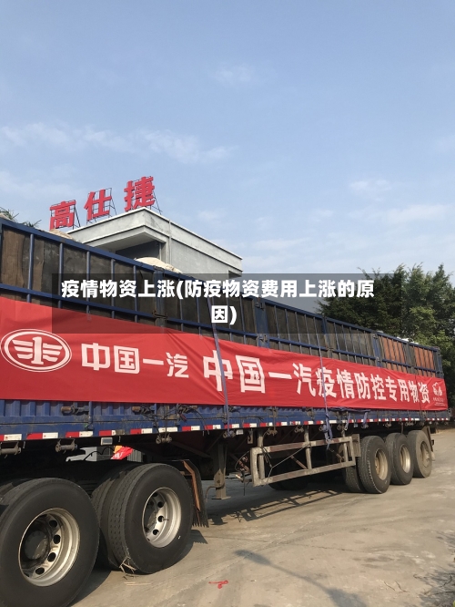 疫情物资上涨(防疫物资费用上涨的原因)