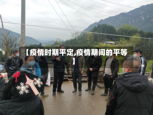 【疫情时期平定,疫情期间的平等】
