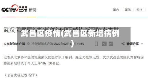 武昌区疫情(武昌区新增病例)-第3张图片