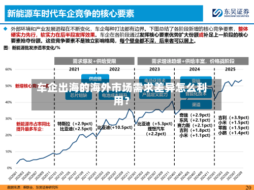 车企出海的海外市场需求差异怎么利用？-第3张图片