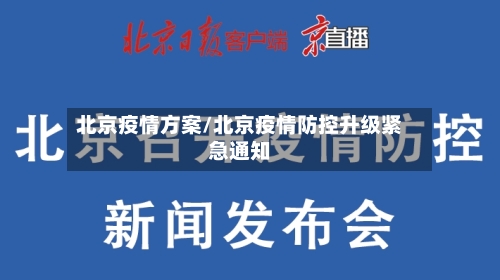 北京疫情方案/北京疫情防控升级紧急通知-第3张图片