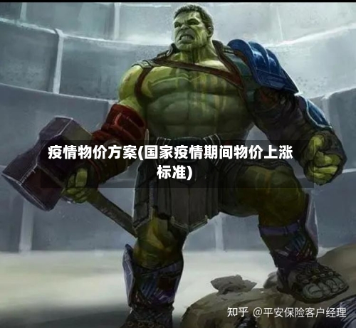 疫情物价方案(国家疫情期间物价上涨标准)