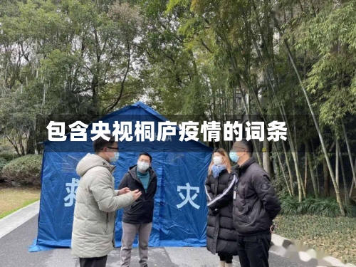 包含央视桐庐疫情的词条